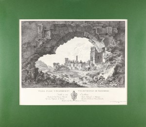 Zygmunt Vogel (1764-1826), Jan Zachariasz Frey (1769-1828), Widok zamku w Kazimierzu, 1806