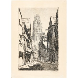 Maria Gutkowska-Rychlewska (1899-1991), Rouen. Rue Damiette, 1927
