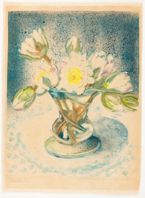 Józefa Kratochwila-Widymska (1878-1965), Nenufary, lata 30. XX w.