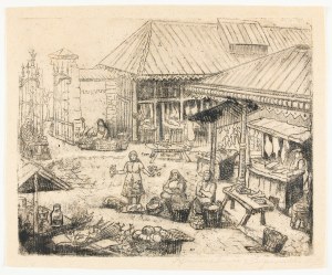 Józefa Kratochwila-Widymska (1878-1965), Staro lwowskie kramy i ulice, lata 30. 40. XX w.
