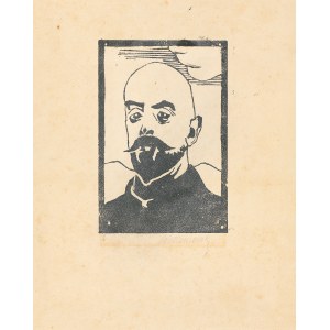 Antoni Meleniewski (1895 - after 1944), Portrait of Jacek Malczewski, circa 1920.