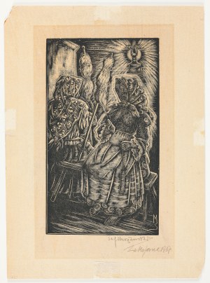Stefan Mrożewski, Prządki, 1937