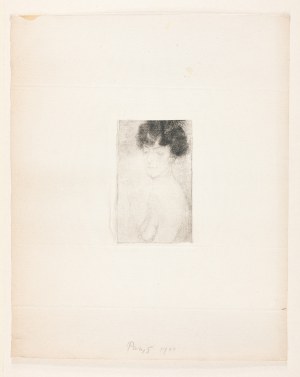 Wojciech Weiss (1875-1950), Mademoiselle Dimanche, 1900