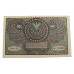 BANKNOTE 500 FÜNFHUNDERT POLNISCHE MARK 1919