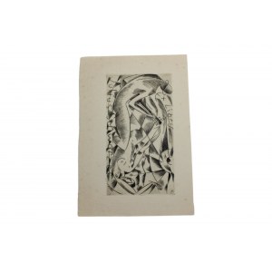 Exlibris - Julius Schwarzer , Abstrakcja