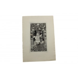 Exlibris - DR, Siegfried Norb Rumpler , Gwiazda dawida.