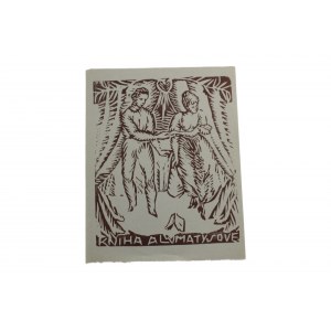 Exlibris - Kniha alumatysove 1920 r.