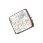 Cigarette case England 19th century birmingham silver
