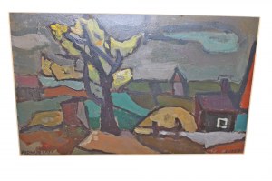 Kazimierz PODSADECKI (1904-1970), Pejzaż 1957 r.