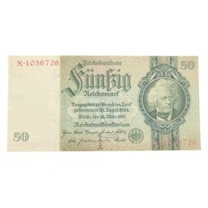 ALLEMAGNE - 50 marks 1924 / 1933