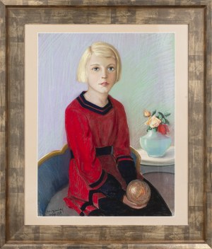 Jarosław Dąbrowiecki, Portret starszej siostry, 1934