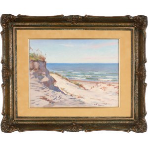 Stanislaw Zurawski (1889-1976), Wild beach on the Baltic Sea, 1940s.