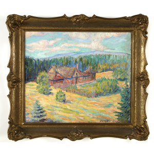 Stefan Bossowski (1903-1948), Pejzaż podgórski, przed 1948