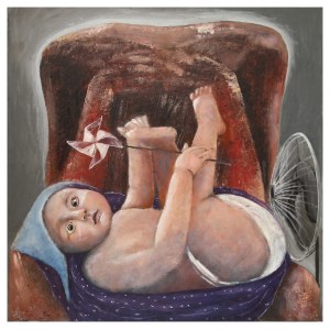 Alina Raczkiewicz-Bęc (b. 1958), The Birth of Don Quixote, 2004