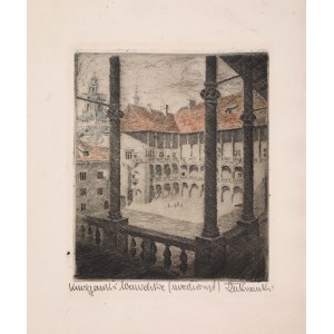 Wladyslaw Zakrzewski (1903-1944), Wawel Cloisters, 1930s.
