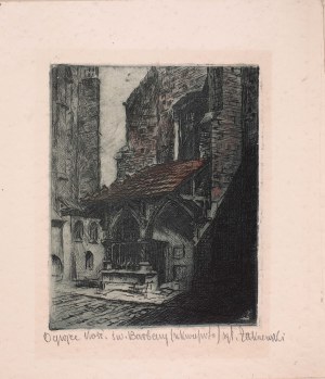 Władysław Zakrzewski (1903-1944), Ogrójec kościoła św. Barbary w Krakowie, lata 30. XX w.