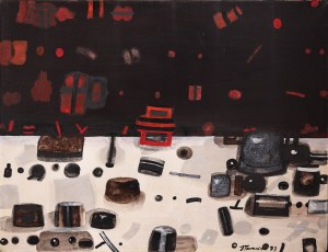 Jan Tarasin (1926-2009), PRZEDMIOTY POLICZONE,1977
