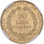 MILANO Governo provvisorio di Lombardia (1848) 20 …