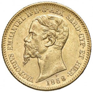 Vittorio Emanuele II (1849-1861) 20 Lire 1858 G - …