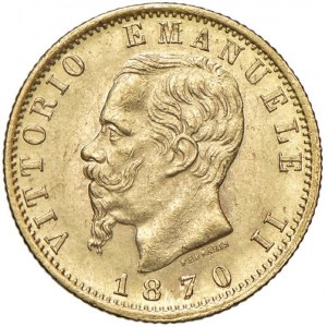 Vittorio Emanuele II (1861-1878) 20 Lire 1870 R - …