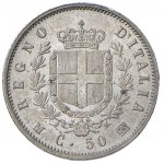 Vittorio Emanuele II (1861-1878) 50 Centesimi 1863…