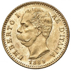 Umberto I (1878-1900) 20 Lire 1889 - Nomisma 987 A…