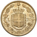 Umberto I (1878-1900) 20 Lire 1889 - Nomisma 987 A…
