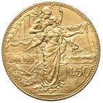 Vittorio Emanuele III (1900-1946) 50 Lire 1911 - N…