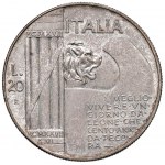 Vittorio Emanuele III (1900-1946) 20 Lire 1928 elm…