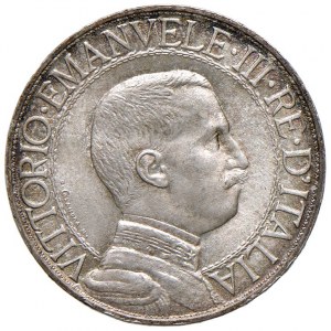 Vittorio Emanuele III (1900-1946) Lira 1908 - Nomi…