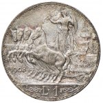 Vittorio Emanuele III (1900-1946) Lira 1908 - Nomi…