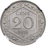 Vittorio Emanuele III (1900-1946) 20 Centesimi 191…
