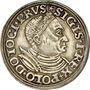 Zygmunt I Stary 1506-1548, Trojak 1532, Toruń.