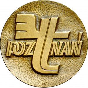 Medal autorstwa Jastrzębowskiego z 1959 roku wybity z okazji Targów Krajowych w Poznaniu.