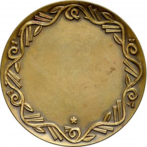 Medal autorstwa Jastrzebowskiego z 1960 roku poświęcony Międzynarodowej Wystawie Filatelistycznej.