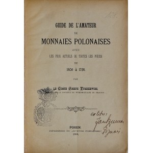 Tyszkiewicz J., Przewodnik po monetach polskich wraz z cenami, Poznań 1890.