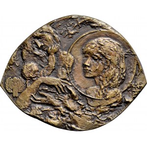 Medal odlewany z 1979 roku poświęcony IV Sesji Medalierskiej w Gorzowie.