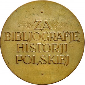  Medal autorstwa W. Przedwojewskiego wybity w 1927 r. poświęcony Ludwikowi Finkelowi.