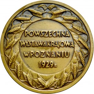 Medal wybitych z okazji Powszechnej Wystawy Krajowej w Poznaniu.