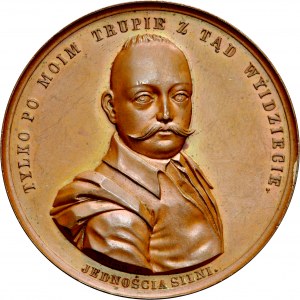 Medal autorstwa Fryderyka Wilhelma Belowa z 1860 roku poświęcony członkom Polskiego Koła Poselskiego.