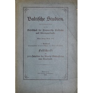 Grotefend D., Baltische Studien, Stettin 1928.