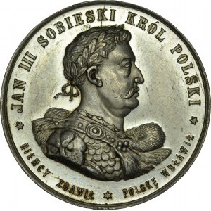 Medal wybity nakładem Kurnatowskiego w Krakowie, wybity w 1883 roku z okazji 200-lecia zwycięstwa pod Wiedniem.