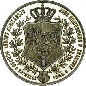 Medal wybity nakładem Kurnatowskiego w Krakowie, wybity w 1883 roku z okazji 200-lecia zwycięstwa pod Wiedniem.