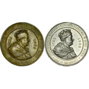 Medal wybity w 1883 roku z okazji 200-lecia bitwy pod Wiedniem.