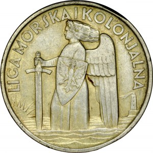 Medal autorstwa Tadeusza Breyera z 1935 roku wybity przez Mennice Państwowa z okazji 15 rocznicy odzyskania dostępu do morza Bałtyckiego.