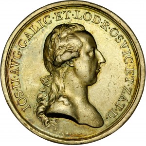 Medal autorstwa Jana Nepomucena Würtha z 1782 roku upamiętniający rozbiór Polski.