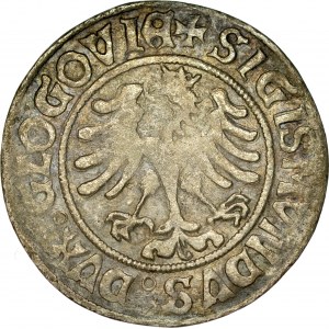 Zygmunt I Stary 1506-1548, Grosz bez daty, Głogów.