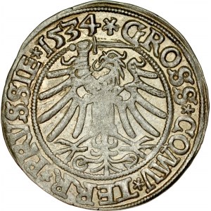 Zygmunt I Stary 1506-1548, Grosz 1534, Toruń.