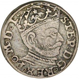 Stefan Batory 1576-1586, Trojak 1581, Ryga.