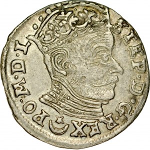 Stefan Batory 1576-1586, Trojak 1582, Wilno.